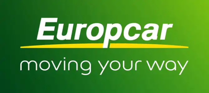 Europcar car hire logo.